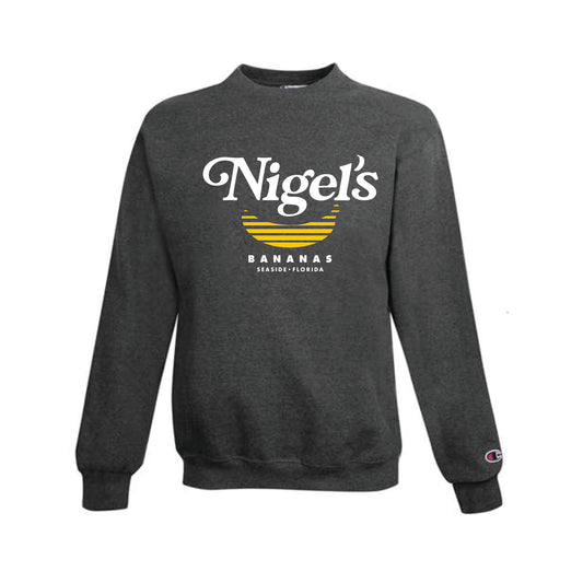 Champion Crewneck in Charcoal Heather