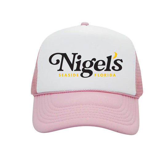 Light Pink and White Trucker Hat